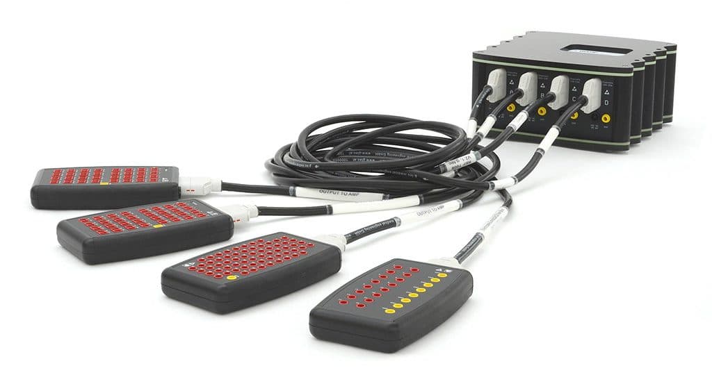 g.HIamp with four connector boxes, from the side