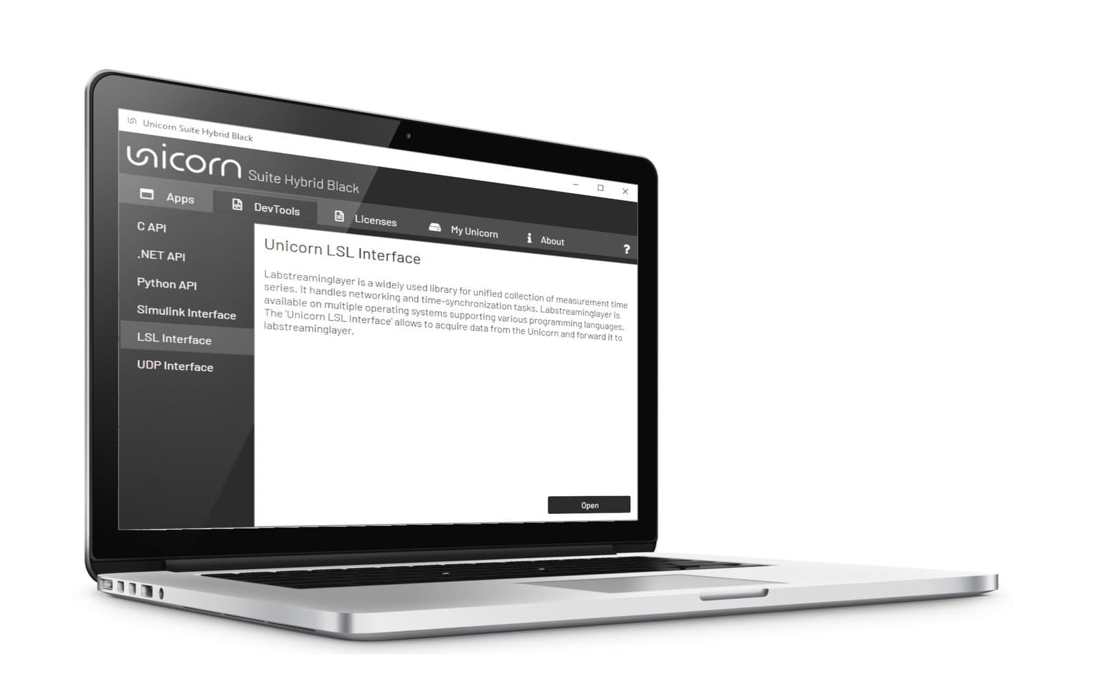 Unicorn LSL Interface