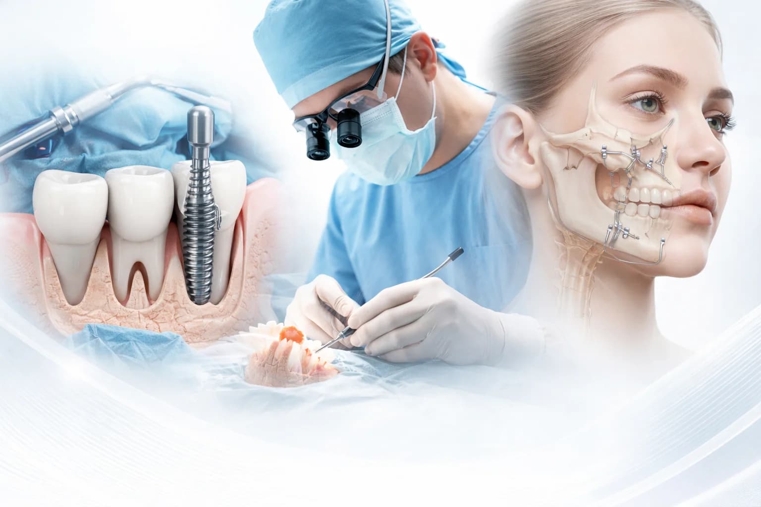 Oral and maxillofacial surgery · Illustrative application image
