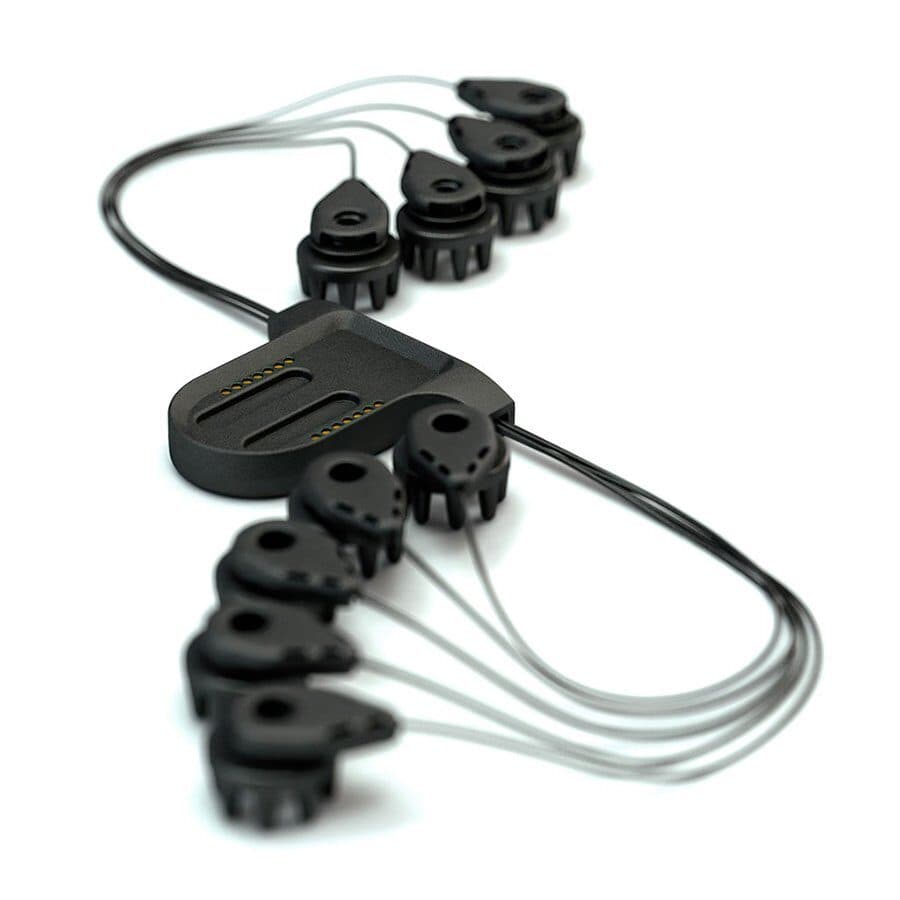 Unicorn BCI Core-8 on its hybrid-electrode base station
