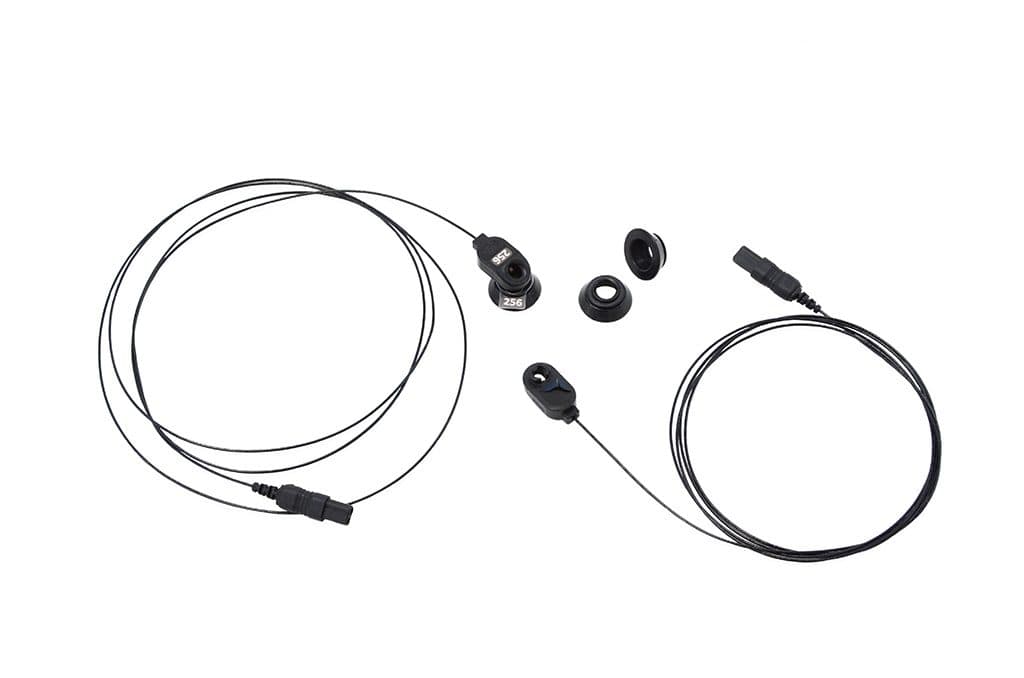 g.SCARABEO electrodes with their cables and holder rings